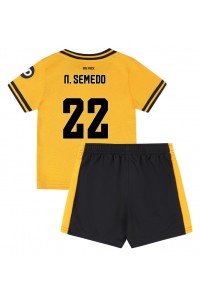 Wolves Nelson Semedo #22 Babytruitje Thuis tenue Kind 2024-25 Korte Mouw (+ Korte broeken)